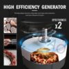 12000W Low RPM Permanent Magnet Generator 12V 24V 48V 120V 220V, Free Energy Gearless Permanent Magnet Generator Motor DIY for Wind Turbine Water Turbine,220V - Image 4