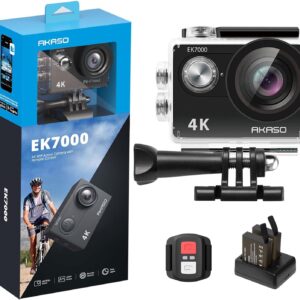 AKASO 20MP WiFi Action Camera with EIS Ultra HD Underwater Camera