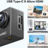 AKASO 20MP WiFi Action Camera with EIS Ultra HD Underwater Camera