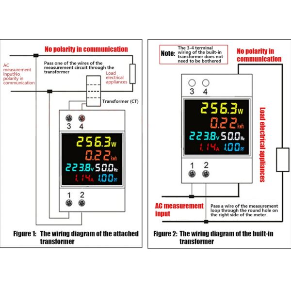 D52‑2066 Household Watt‑Hour Meter Smart Single Phase Energy Meter