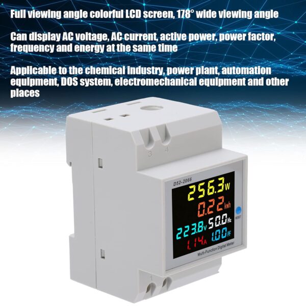 D52‑2066 Household Watt‑Hour Meter Smart Single Phase Energy Meter