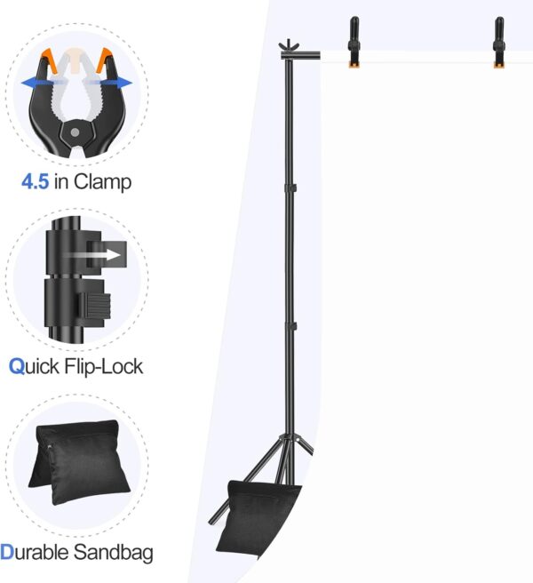 EMART Backdrop Stand 10x7ft