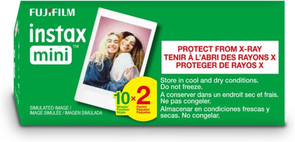 FUJIFILM Instax Mini Instant Film Twin Pack (White), 20 photos - Image 4