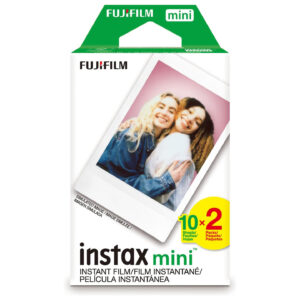 FUJIFILM Instax Mini Instant Film Twin Pack White