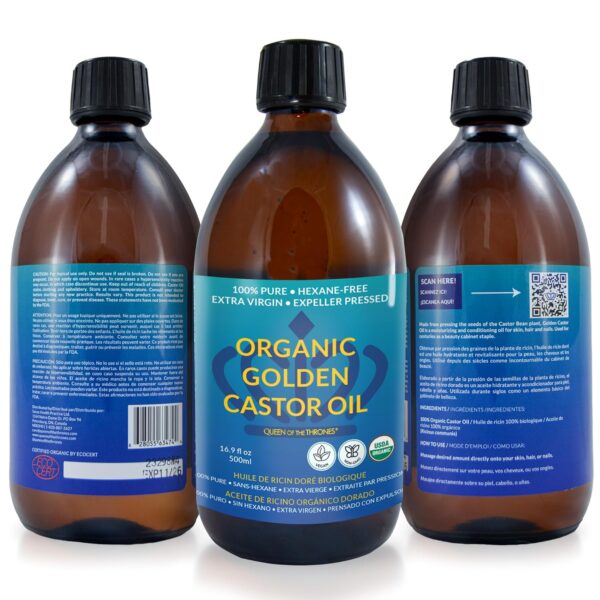 QUEEN OF THE THRONES Organic Golden Castor Oil