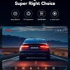 REDTIGER Dash Cam Front Rear 4K 2.5K Full HD Dash Camera for Cars