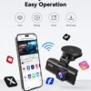 REDTIGER Dash Cam Front Rear, 4K/2.5K Full HD Dash Camera for Cars - Image 6