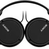 Sony ZX Series Wired On-Ear Headphones, Black MDR-ZX110 - Image 2