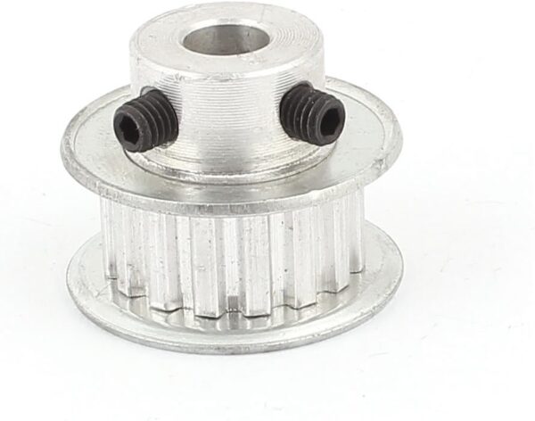 Uxcell a15121700ux0604 XL16 8mm Bore 5mm Pitch 16-Tooth Timing Pulley for Stepper Motor - Image 2