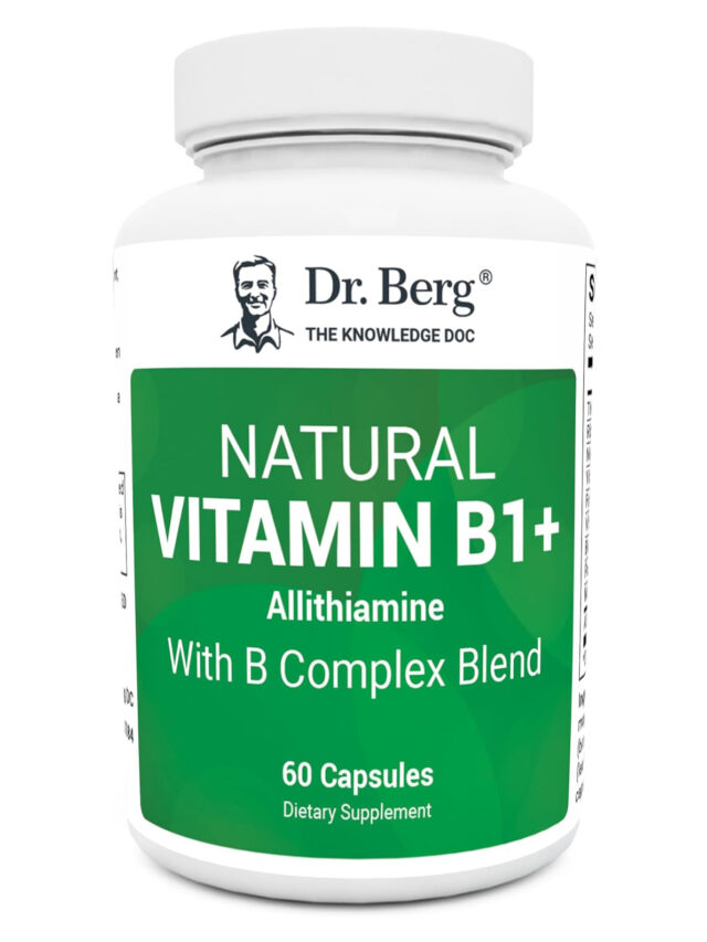 Dr. Berg Natural Vitamin B1 B6 B12 Complex