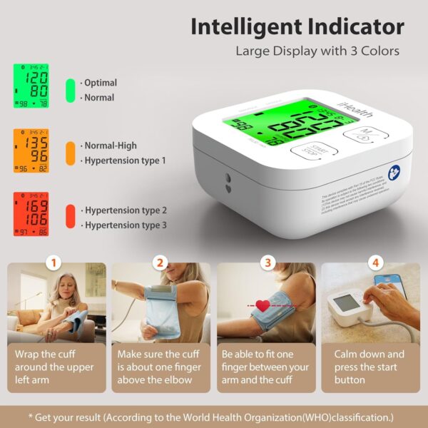 iHealth Track Smart Upper Arm Blood Pressure Monitor