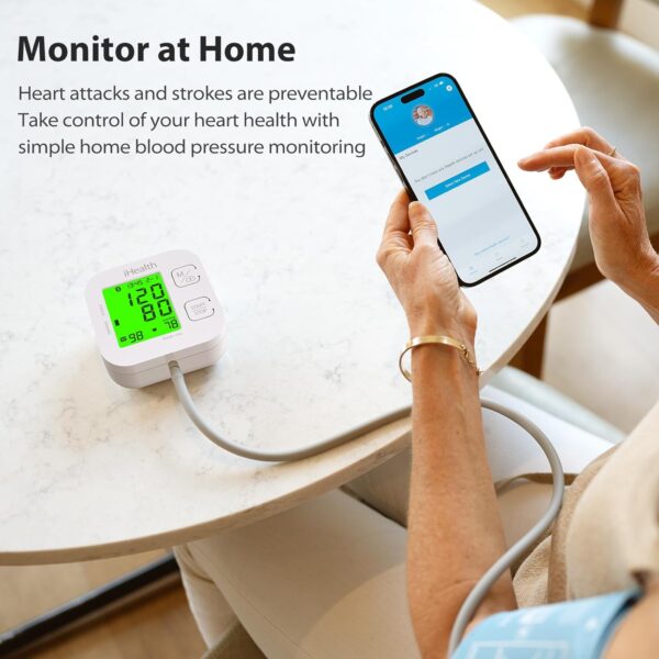 iHealth Track Smart Upper Arm Blood Pressure Monitor