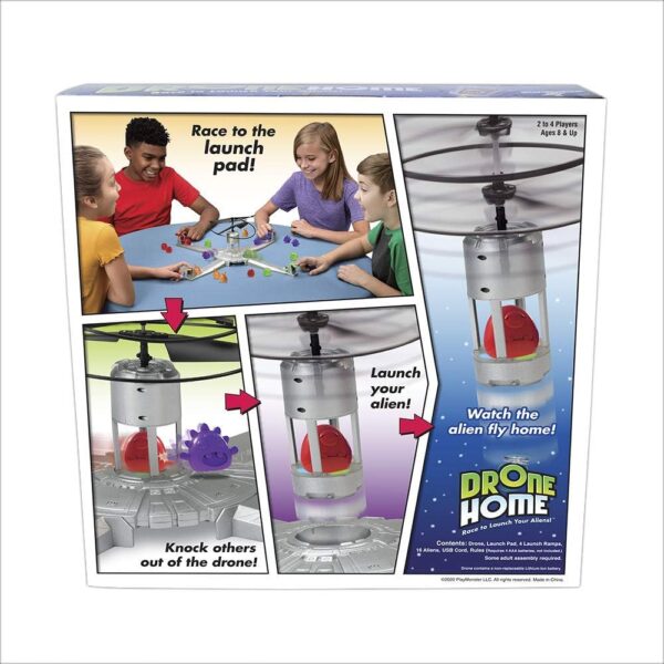 Drone Home -- First Ever Game With a Real, Flying Drone -- Great, Family Fun! -- For 2-4 Players -- Ages 8+ - Image 2