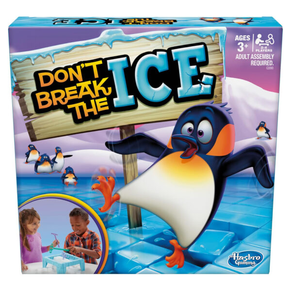 Hasbro Gaming Don't Break The Ice Preschool Game, Board Games for Kids Ages 3 and Up