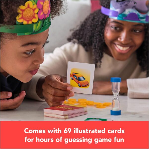 Hedbanz 2023 Edition Cards Picture Guessing Board Game - Image 4