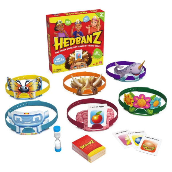 Hedbanz 2023 Edition Cards Picture Guessing Board Game - Image 8