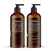 MAJESTIC PURE Apple Cider Vinegar Shampoo and Avocado Coconut Conditioner Set - Restores Shine & Reduces Itchy Scalp, Dandruff & Frizz - Sulfate Free, for All Hair Types, Men and Women - 2 x 16 fl oz - Image 2
