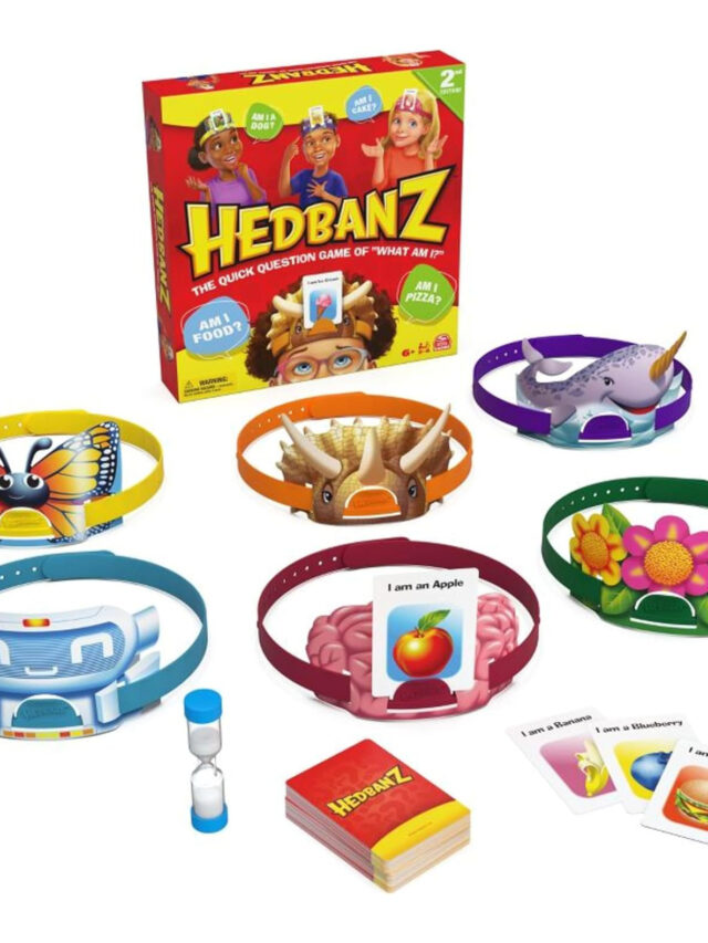 Hedbanz 2023 Edition Cards Picture Guessing Board Game