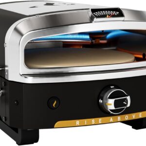 Halo Versa 16 Propane Gas Outdoor Pizza Oven with Rotating Cooking Stone | Portable Appliance for all Outdoor Kitchens