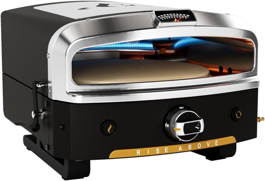 Halo Versa 16 Propane Gas Outdoor Pizza Oven with Rotating Cooking Stone