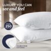 Beckham Hotel Collection Bed Pillows Standard / Queen Size Set of 2 - Image 4