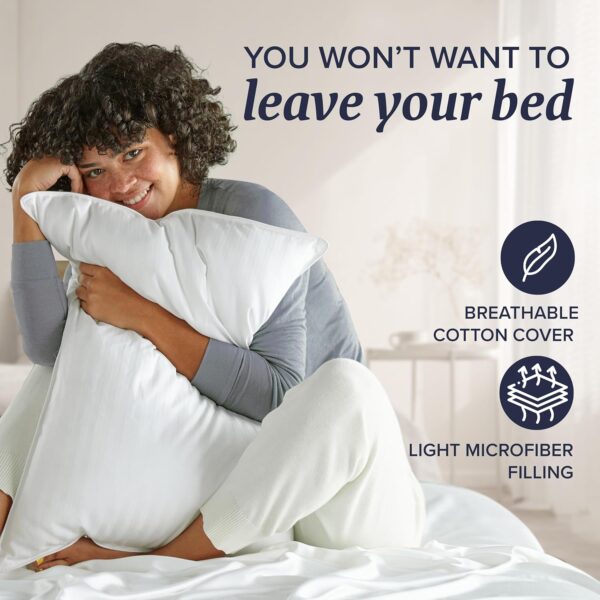 Beckham Hotel Collection Bed Pillows Standard / Queen Size Set of 2 - Image 5