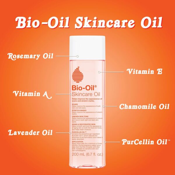 Bio-Oil Skincare Body Oil Vitamin E Serum for Scars & Stretchmarks - Image 7