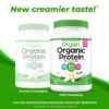 Orgain Organic Vegan Protein Powder, Vanilla Bean, 21g Protein, 2.03lb - Image 2
