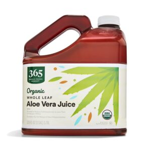 365 by Whole Foods Market, Organic Whole Leaf Aloe Vera Juice, 128 Fl Oz