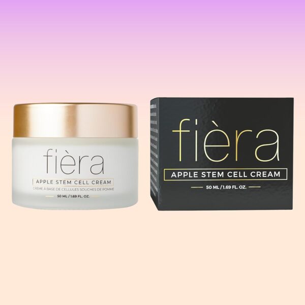 FIÈRA 24-Hour Rejuvenating Face Cream With Apple Stem Cells, Anti-aging Moisturizer, 1.69 FL. Oz. (Pack of 1)