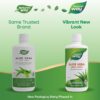 Nature's Way Aloe Vera Leaf Juice with Aloe Polymax+, 99.5% Purified Aloe Vera Leaf Juice from Concentrate, Unflavored, 33.8 Fl. Oz