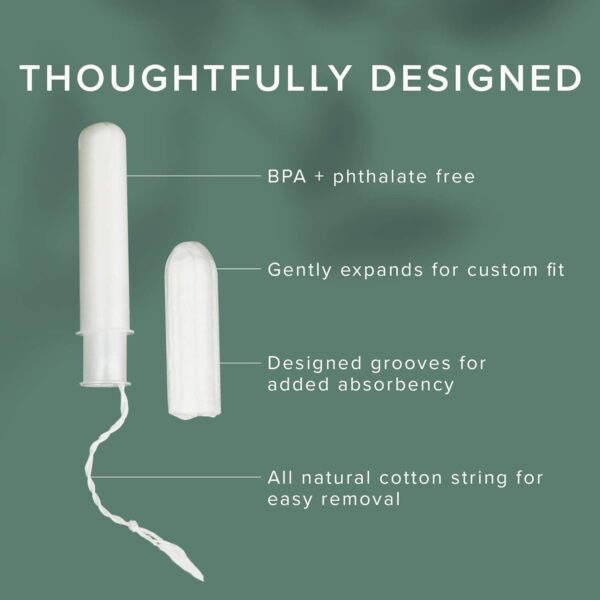 Veeda 100% Natural Cotton Tampons - Image 6