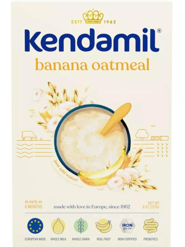 Kendamil Banana Creamy Oatmeal Cereal