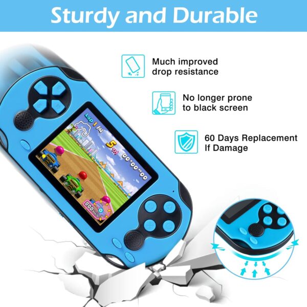 16 Bit Handheld Game Console for Kids Adults