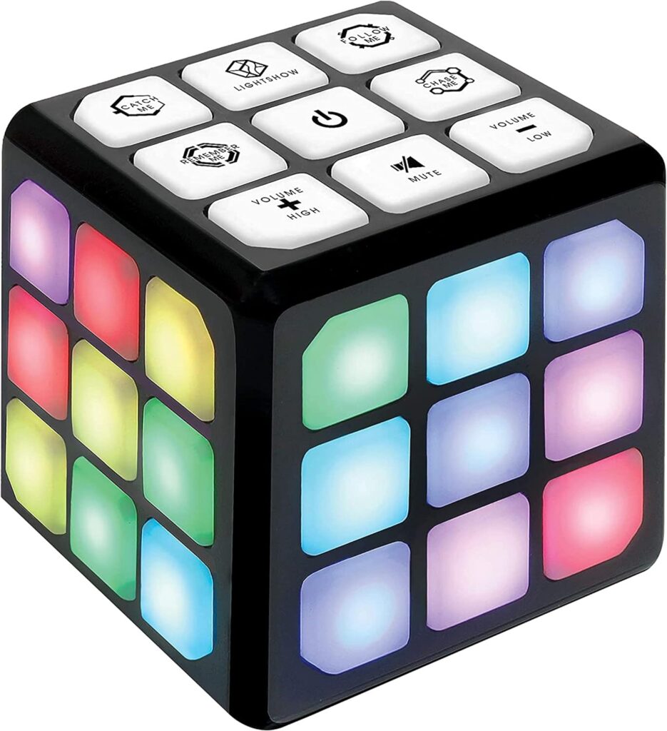 Winning Fingers Flashing Cube Electronic Memory and Brain Game